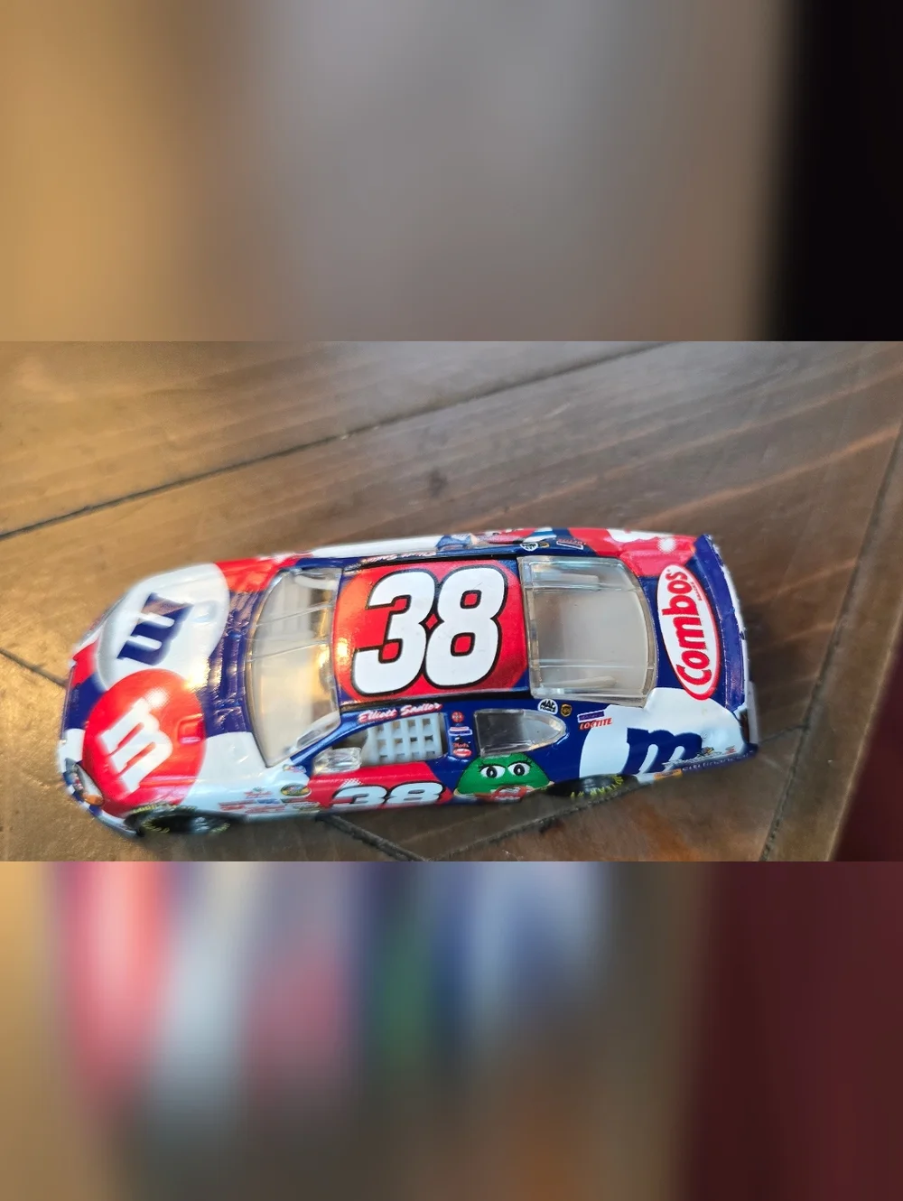 Lot 2 Nascar 1:64 Diecast Cars #38 Elliot Sadler M&Ms 4th Of July 2005 Combos